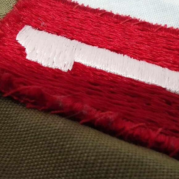 Vintage BOY SCOUTS AMERICA Shirt Long Sleeve Avocado Green Neck 15 1/2 Large - Picture 6 of 16